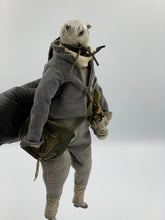 Load image into Gallery viewer, Bear with Gold fish. Collectible doll