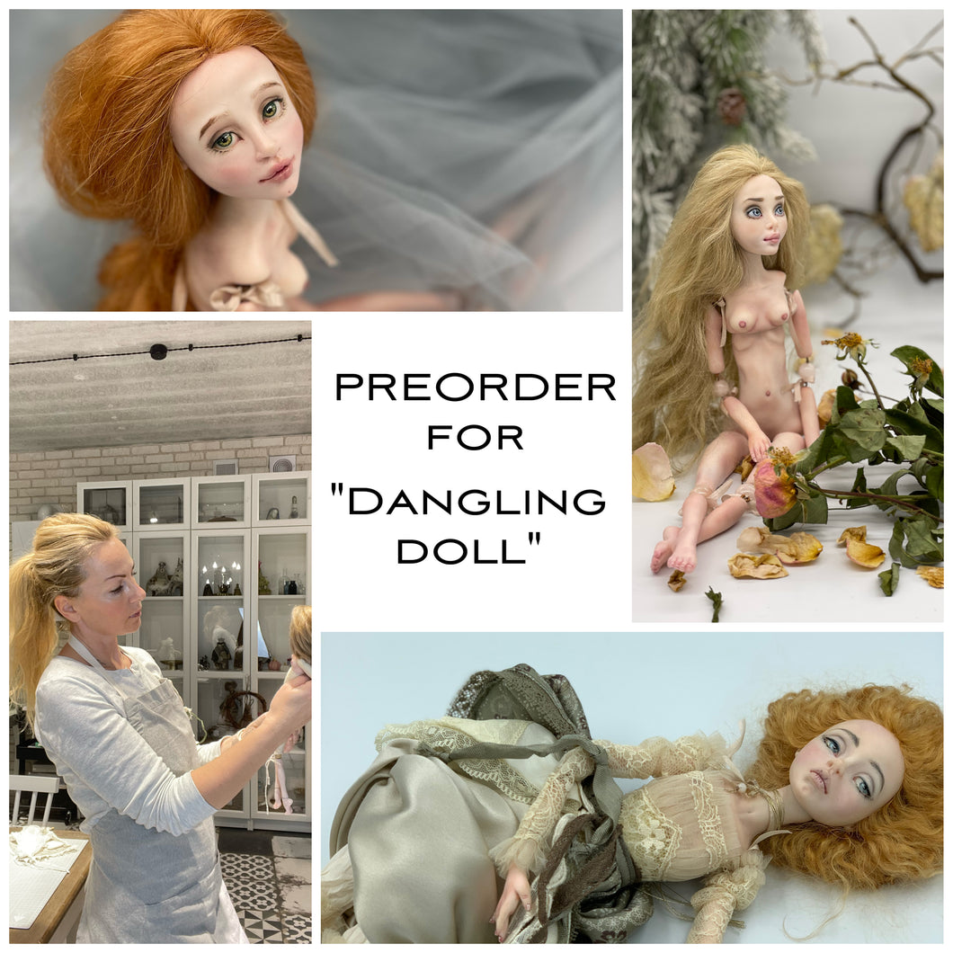 Pre-order for a similar «Sold out» dangling doll