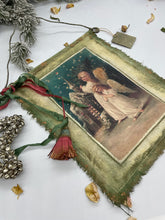 Load image into Gallery viewer, Christmas banner with angels
